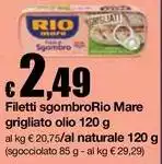 Rio Mare - Filetti Sgombrorio Mare Grigliato Olio