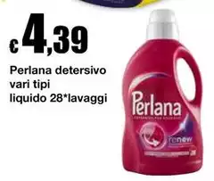 Perlana - Detersivo Vari Tipi Liquido 28 Lavaggi