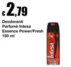 Intesa - Deodoranti Parfumè Essence Power Intesa - Deodoranti Parfumè Essence Power