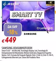 Samsung - Ue65u8092fuxxh