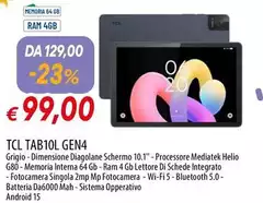 TCL - Tab10l Gen4
