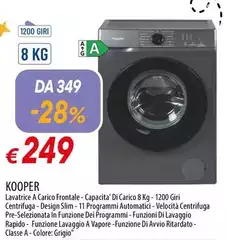 Kooper - Lavatrice A Carico Frontale