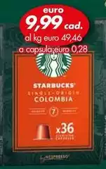 Starbucks - Columbia X36