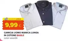 Basile - Camicia Uomo Manica Lunga In Cotone Basile - Camicia Uomo Manica Lunga In Cotone