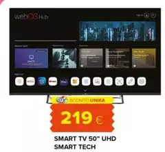 Smart Tech - Smart Tv 50" Uhd