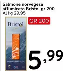Bristol - Salmone Norvegese Affumicato Bristol - Salmone Norvegese Affumicato