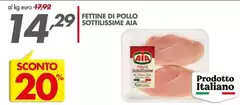 Aia - Fettine Di Pollo Sottilissime