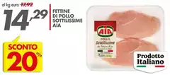 Aia - Fettine Di Pollo Sottilissime
