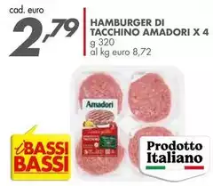 Amadori - Hamburger Di Tacchino