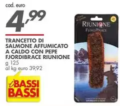 Riunione - Trancetto Di Salmone Affumicato A Caldo Con Pepe