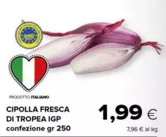 Cipolla Fresca Di Tropea IGP