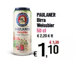 Paulaner - Birra Weissbier Paulaner - Birra Weissbier