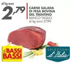 Trentino - Carne Salada Di Fesa Bovina Del