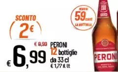 Peroni - 12 Bottiglie Peroni - 12 Bottiglie