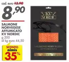Kv nordic - Salmone Norvegese Affumicato