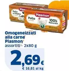 Plasmon - Omogeneizzati Alla Carne Plasmon - Omogeneizzati Alla Carne