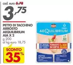 Aia - Petto Di Tacchino Arrosto Aequilibrium