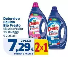 Bio Presto - Detersivo Liquido