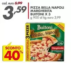 Buitoni - Pizza Bella Napoli Margherita