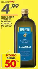 De Cecco - Olio Extra Vergine Di Oliva Classico De Cecco - Olio Extra Vergine Di Oliva Classico