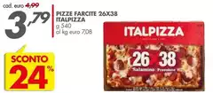 Italpizza - Pizze Farcite 26x38