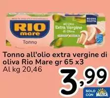 Rio Mare - Tonno All'Olio Extra Vergine Di Oliva