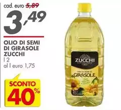 Zucchi - Olio Di Semi Di Girasole Zucchi - Olio Di Semi Di Girasole