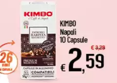 Kimbo - Napoli 10 Capsule Kimbo - Napoli 10 Capsule