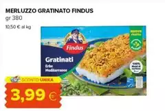 Findus - Merluzzo Gratinato