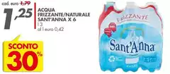 Sant'anna - Acqua Frizzante/Naturale