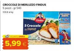Findus - Croccole Di Merluzzo