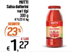 Mutti - Salsa Datterini Mutti - Salsa Datterini