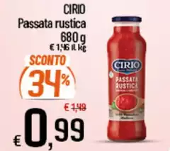 Cirio - Passata Rustica Cirio - Passata Rustica