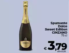 Cinzano - Spumante Dolce Sweet Edition