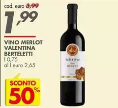 Berteletti - Vino Merlot Valentina