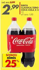 Coca Cola - Bibita Classica/Zero