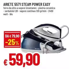 Ariete - 5571 Steam Power Easy Ariete - 5571 Steam Power Easy