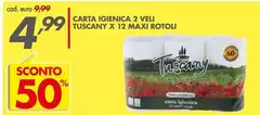Tuscany - Carta Igienica 2 Veli
