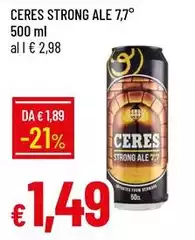 Ceres - Strong Ale 7,7°