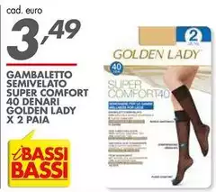 lady - Gambaletto Semivelato Super Comfort 40 Denari lady - Gambaletto Semivelato Super Comfort 40 Denari