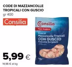 Consilia - Code Di Mazzancolle Tropicali Con Guscio