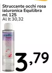 Equilibra - Struccante Occhi Rosa Ialuronica Equilibra - Struccante Occhi Rosa Ialuronica