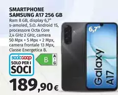 Samsung - Smartphone A17 256 GB