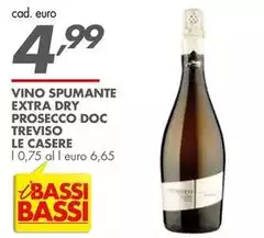 Bassi - Vino Spumante Extra Dry Prosecco DOC Treviso
