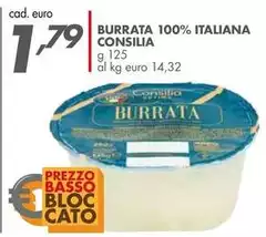 Consilia - Burrata 100% Italiana