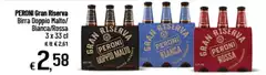Peroni - Birra Doppio Mati/ Bianca/ Rossa Peroni - Birra Doppio Mati/ Bianca/ Rossa