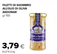 Asdomar - Filetti Di Sgombro All'olio Di Oliva