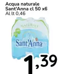Sant'anna - Acqua Naturale Sant'anna - Acqua Naturale