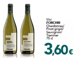 Forchir - Vini