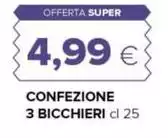 Confezione 3 Bicchieri